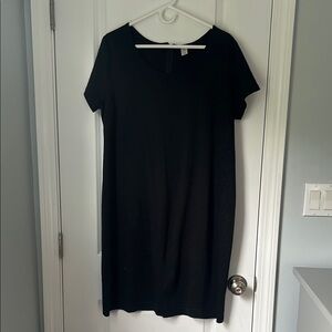 Classic Maternity Black Dress